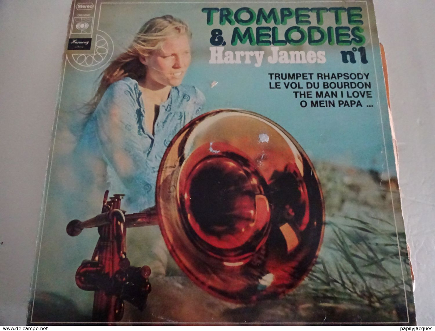 Vinyle Harry James 33 Tours Melodie N° 1 Trompette - Instrumental