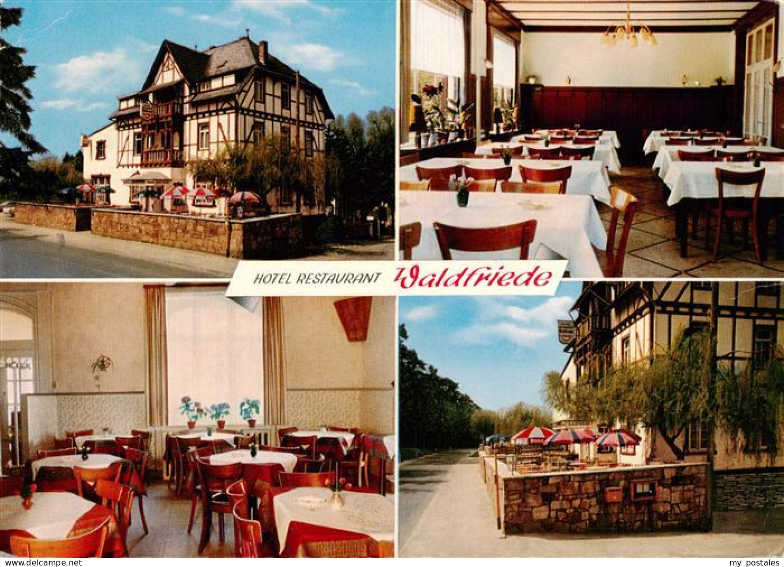 73936619 Wehen_Taunusstein Hotel Restaurant Waldfriede Gastraeume Terrasse - Taunusstein