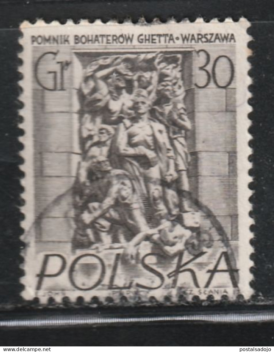 POLOGNE 539 // YVERT 805A // 1955-56 - Used Stamps