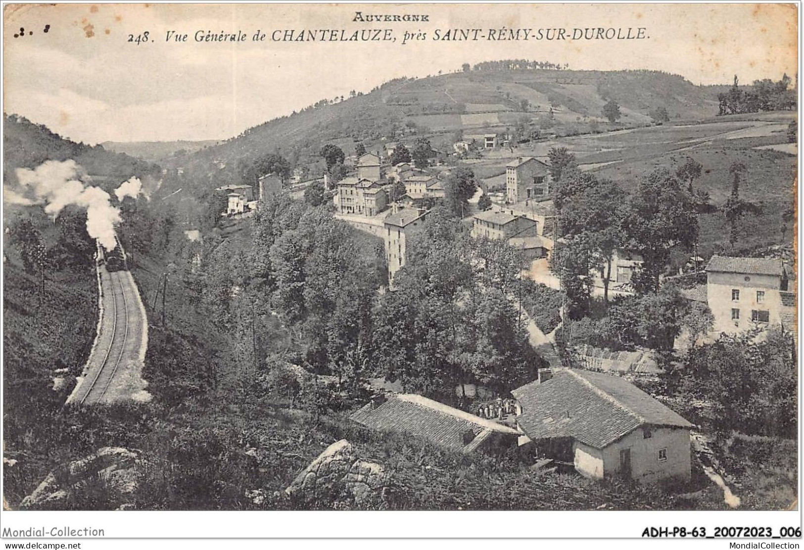 ADHP8-63-0676 - CHANTELAUZE - Vue Générale   - Olliergues