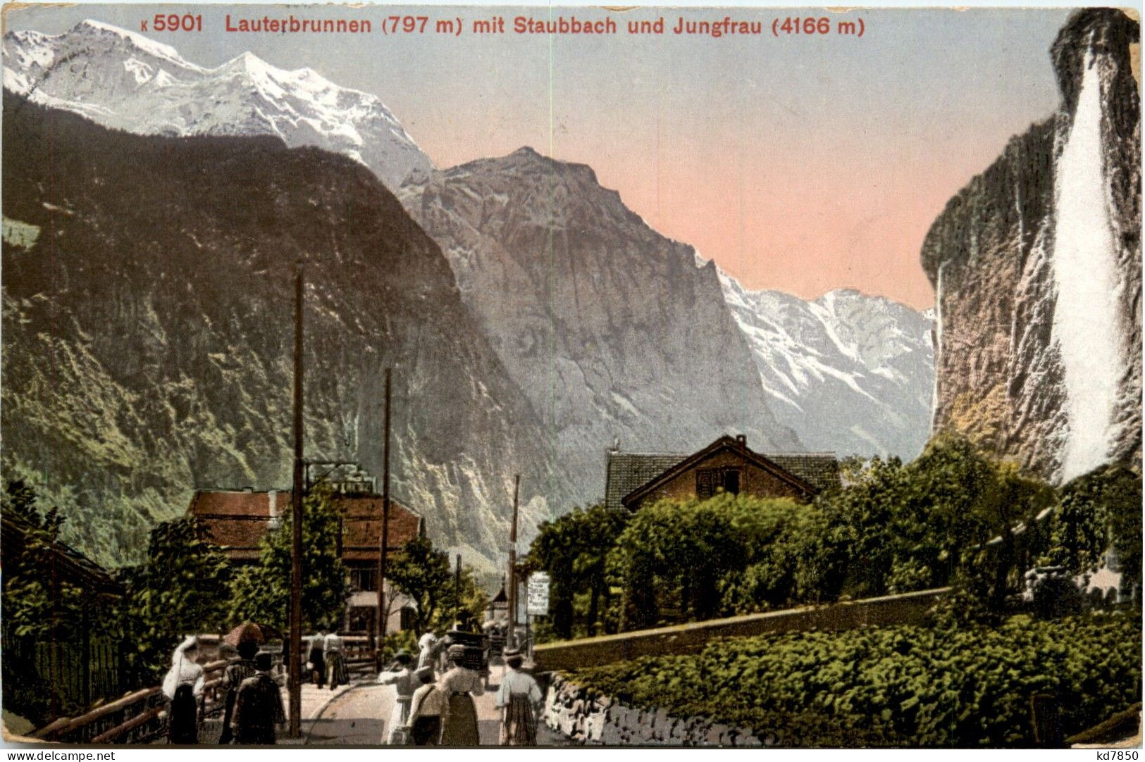 Lauterbrunnen Mit Staubbach - Lauterbrunnen