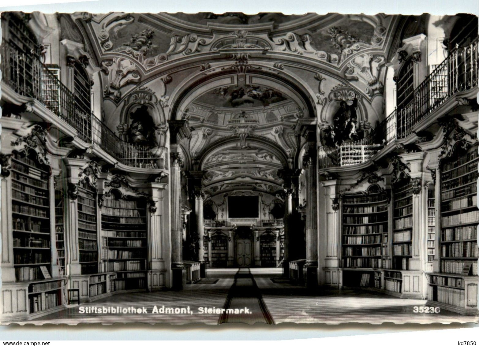 Admont/Steiermark - Admont, Stiftsbibliothek - Admont