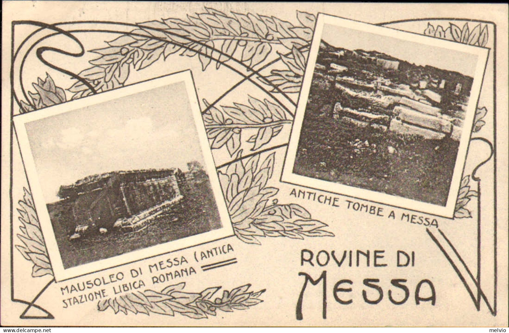 1911/12-"Guerra Italo-Turca,rovine Di Messa" - Tripolitania