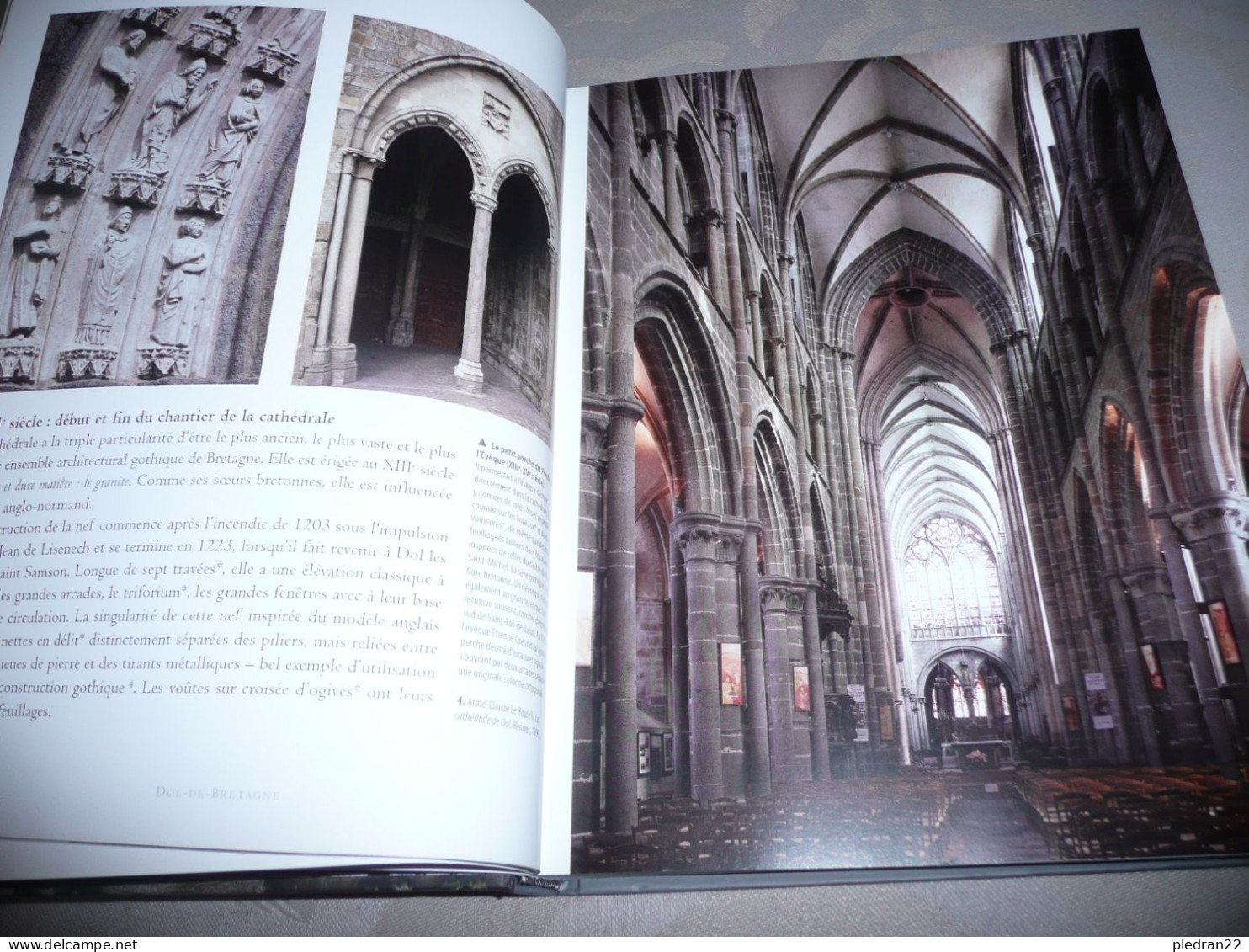 CHANTAL LEROY DOMINIQUE DE LA RIVIERE DAVID BORDE CATHEDRALES ET BASILIQUES DE BRETAGNE EDITIONS EREME 2009 - Bretagne