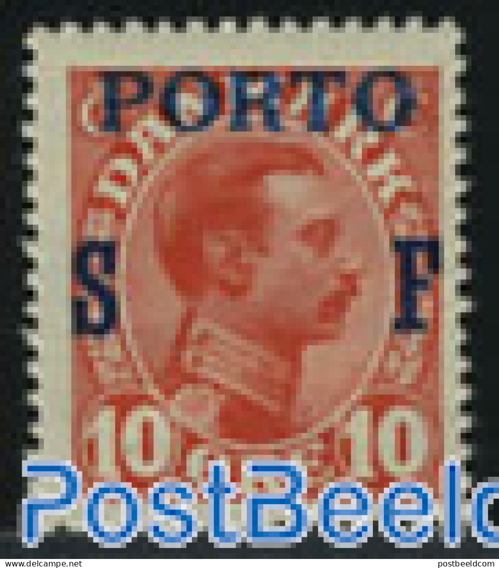 Denmark 1921 Postage Due 1v, Unused (hinged) - Andere & Zonder Classificatie