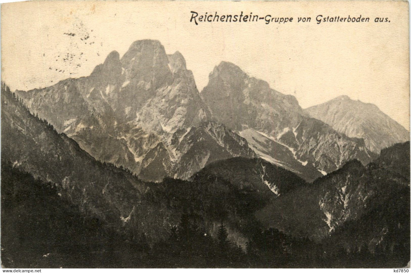 Gesäuse/Steiermark - Gesäuse, Reichenstein-Gruppe Von Gstatterboden Aus - Gesäuse