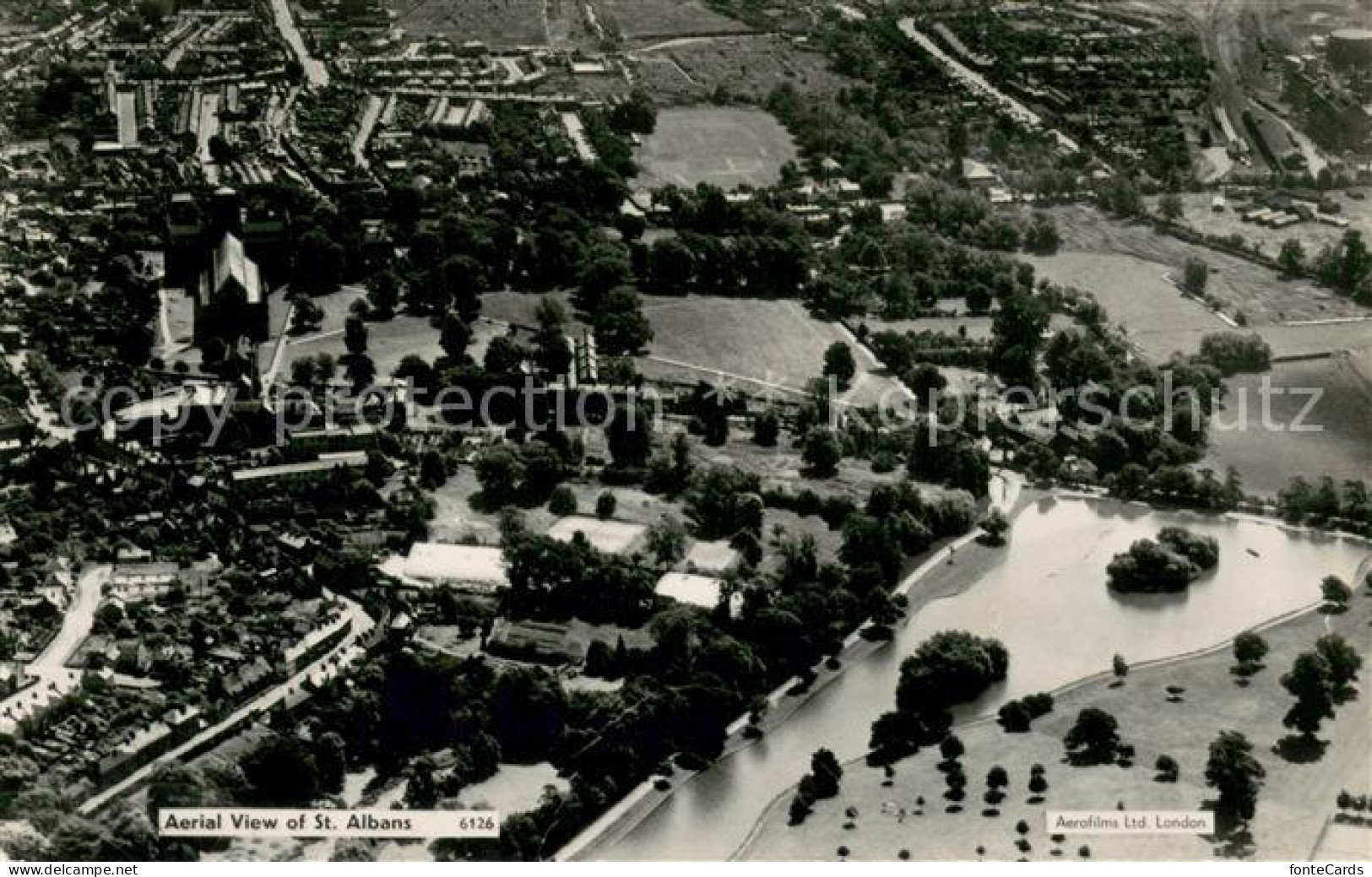 73688995 St Albans Aerial View St Albans - Hertfordshire