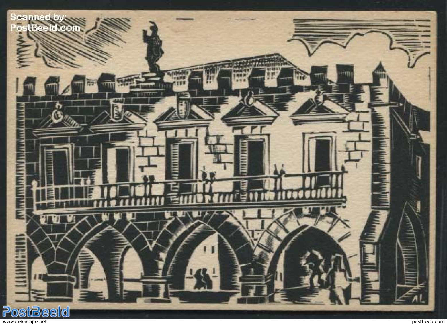 Portugal 1953 Illustrated Postcard IM5, Unused Postal Stationary - Covers & Documents