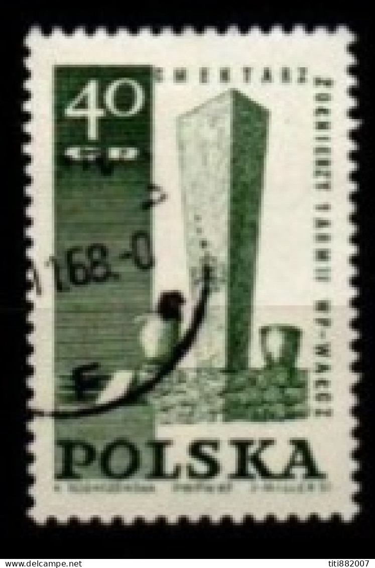 POLOGNE   -    1967 .  Y&T N° 1612 Oblitéré  . Monument - Gebraucht