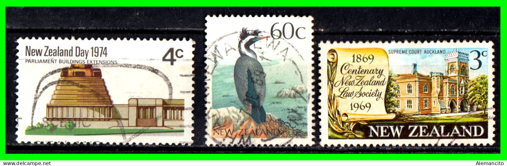 NUEVA ZELANDA  NEW ZEALAND  ( OCEANIA )  SELLOS DE DIFERENTES AÑOS Y VALORES - Used Stamps