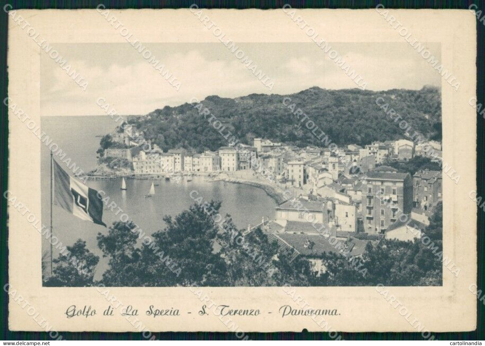 La Spezia Lerici San Terenzo STRAPPINO FG Cartolina HB4685 - La Spezia