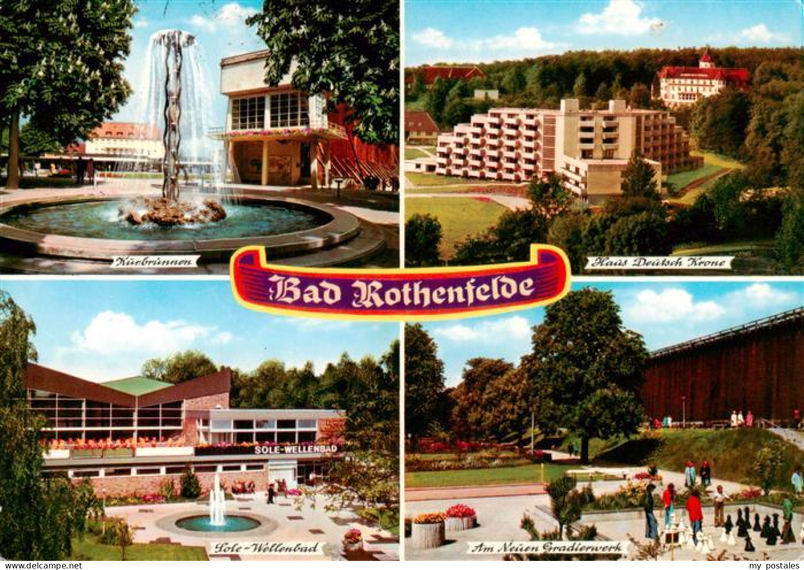 73934515 Bad_Rothenfelde Kurbrunnen Haus Deutsch Krone Sole Wellenba Neues Gradi - Bad Rothenfelde