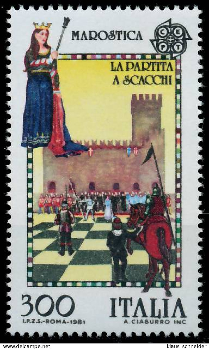 ITALIEN 1981 Nr 1748 Postfrisch S1D78AE - 1981-90:  Nuovi