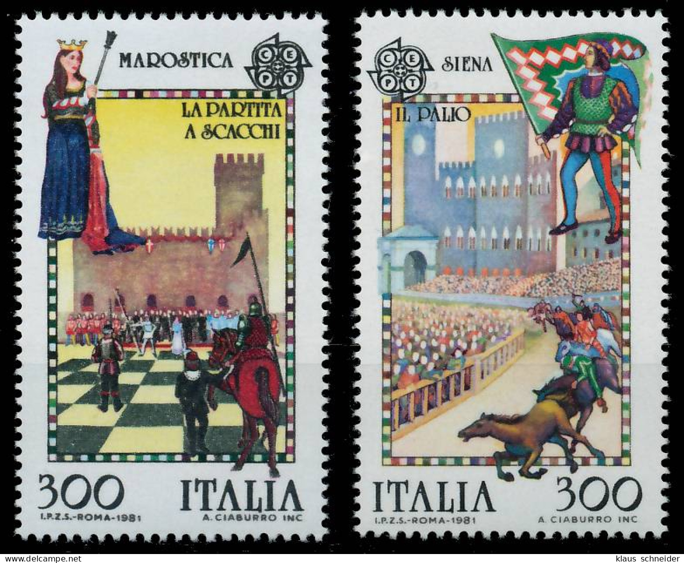 ITALIEN 1981 Nr 1748-1748 Postfrisch S1D78A2 - 1981-90: Mint/hinged