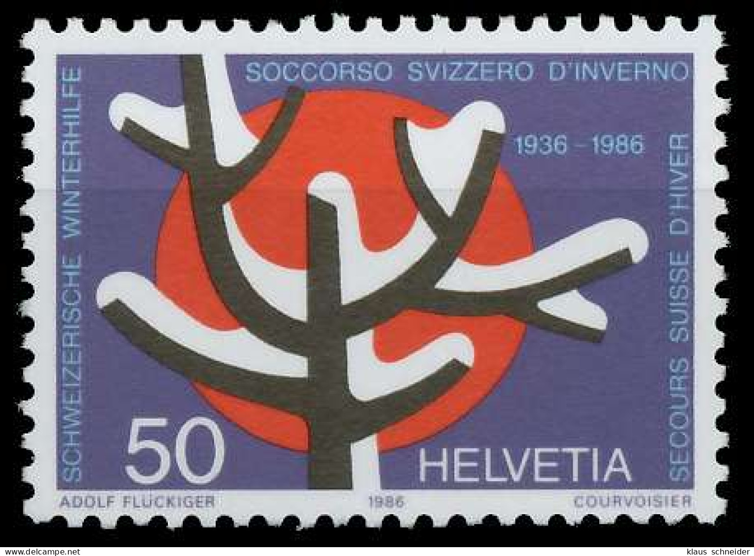 SCHWEIZ 1986 Nr 1328 Postfrisch X66EA7A - Ungebraucht