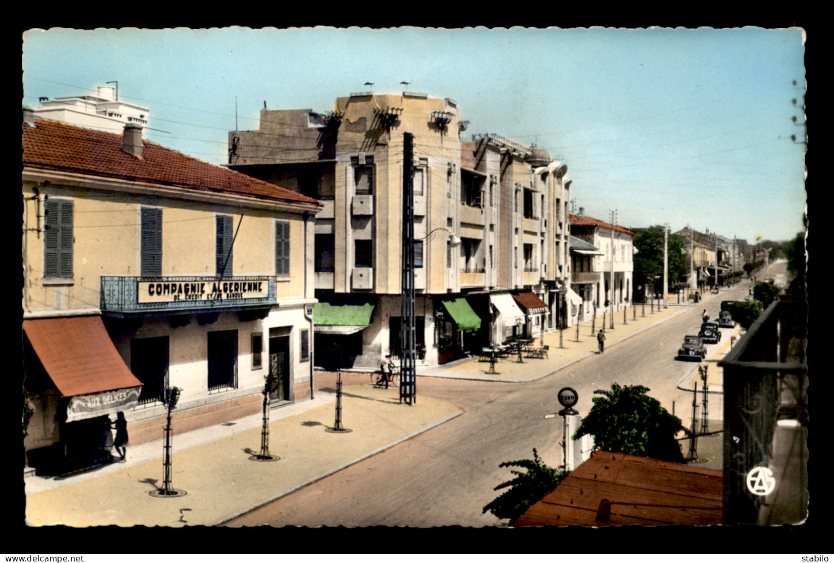 ALGERIE - BATNA - AVENUE DE LA REPUBLIQUE - BANQUE  COMPAGNIE ALGERIENNE - Batna