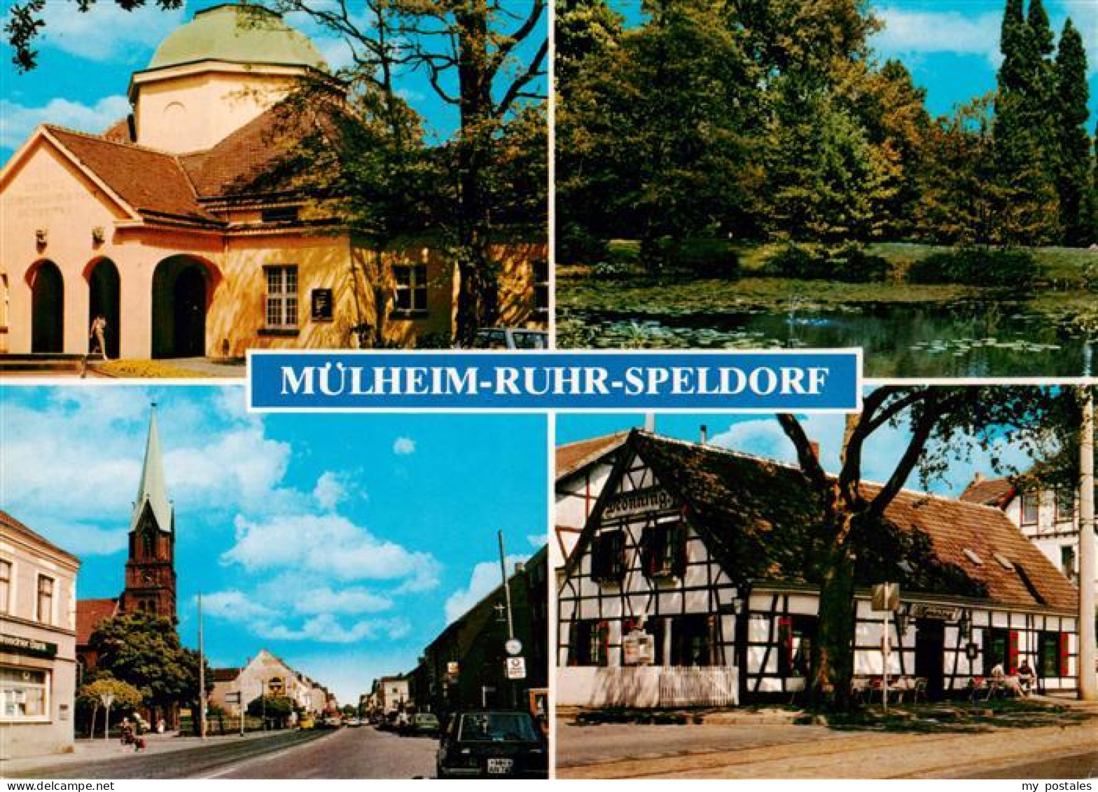 73933464 Speldorf_Muelheim_Ruhr Solbad Raffelberg Kirche Park Stammhaus Monning - Mülheim A. D. Ruhr