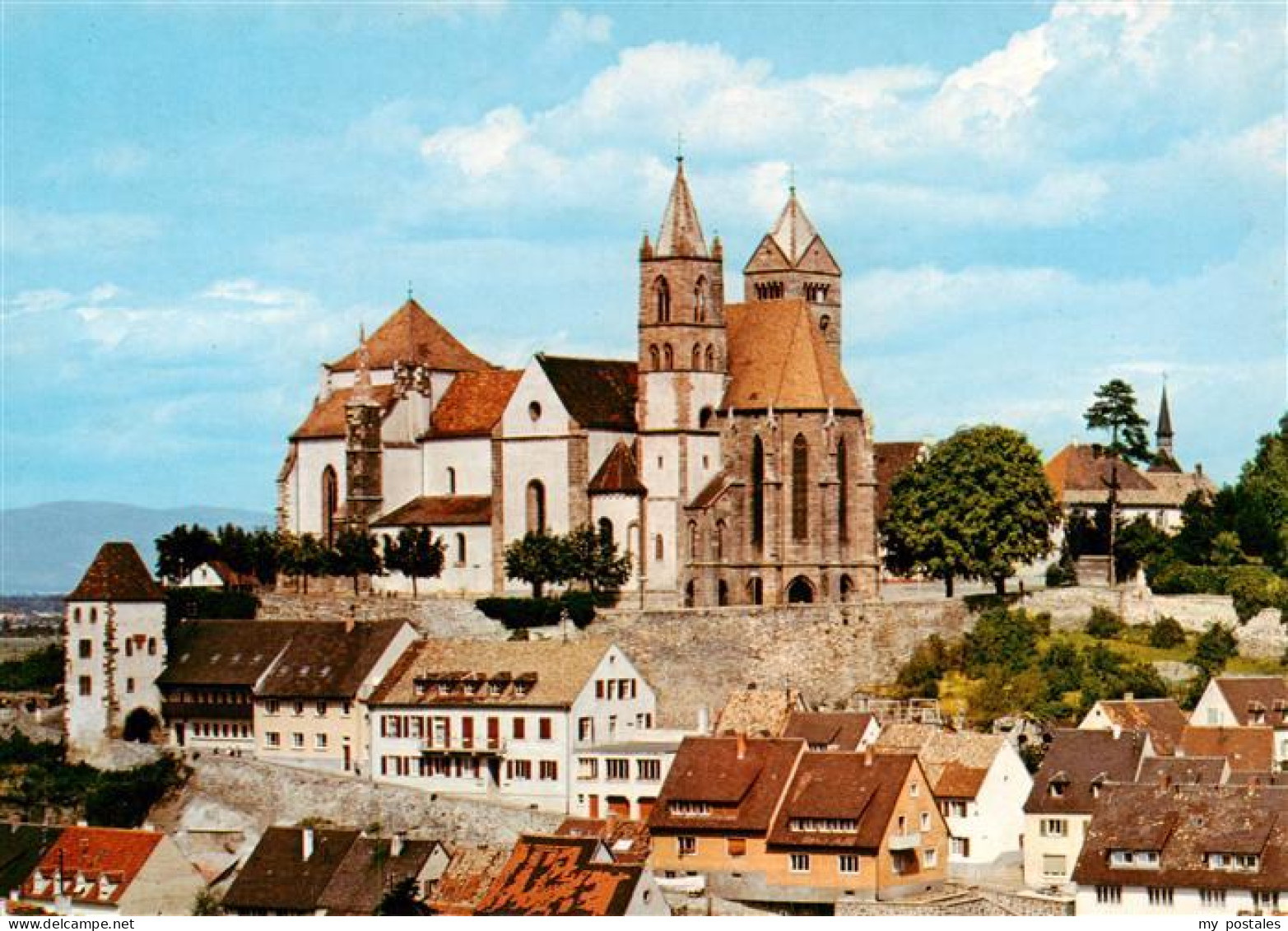 73930013 Breisach_Rhein Stadtbild Mit St. Stephansmuenster - Breisach