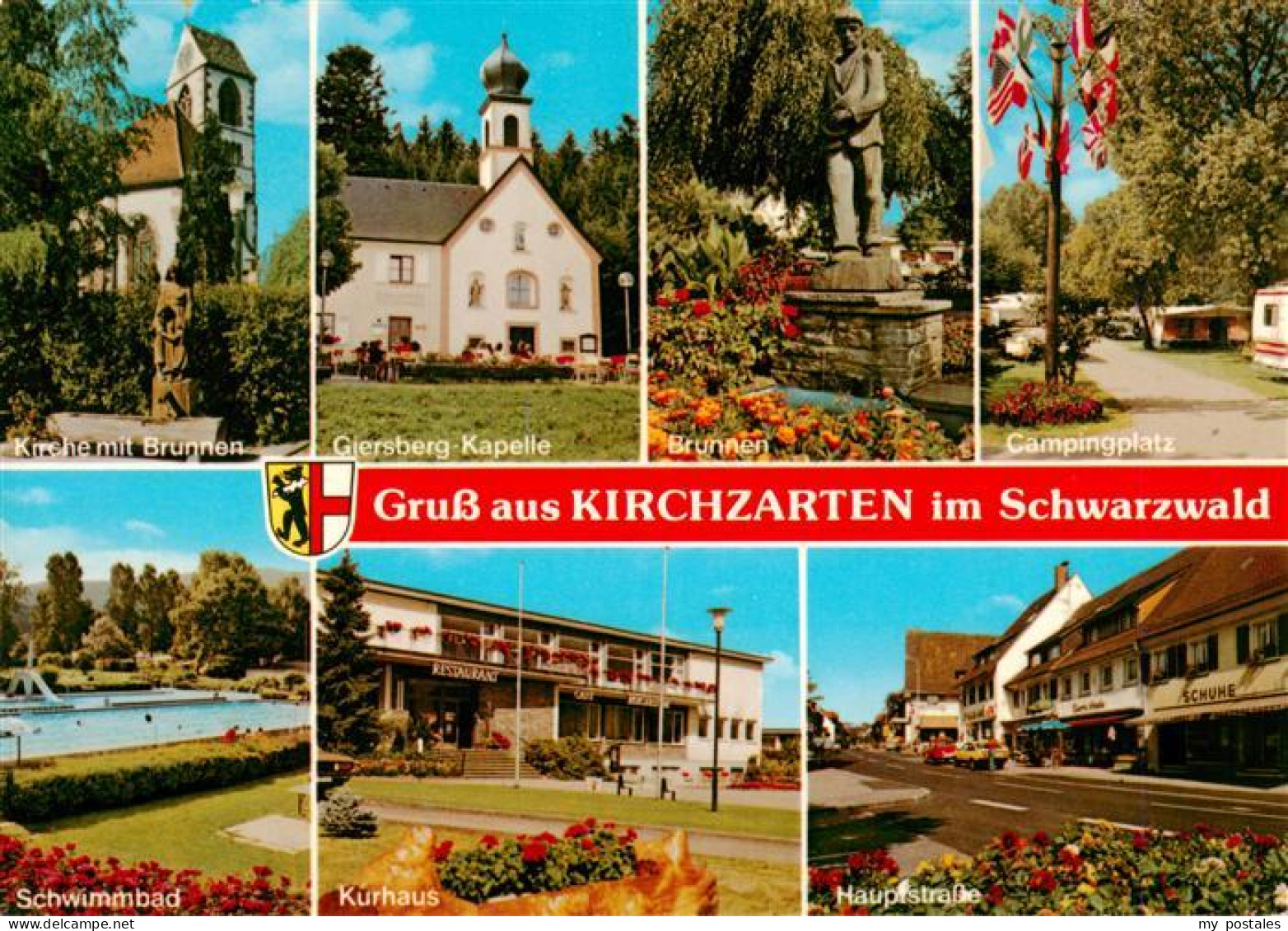 73929587 Kirchzarten Kirche Mit Brunnen Giersberg Kapelle Brunnen Campingplatz S - Kirchzarten