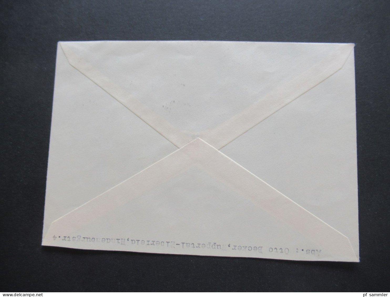 1948 Kontrollrat Ziffer / Arbeiter MiF 3x Platte Oberrand!! Nr.921 Ndgz, Nr.922 Dgz Und Nr.948 Ndgz Fernbrief Wuppertal - Briefe U. Dokumente