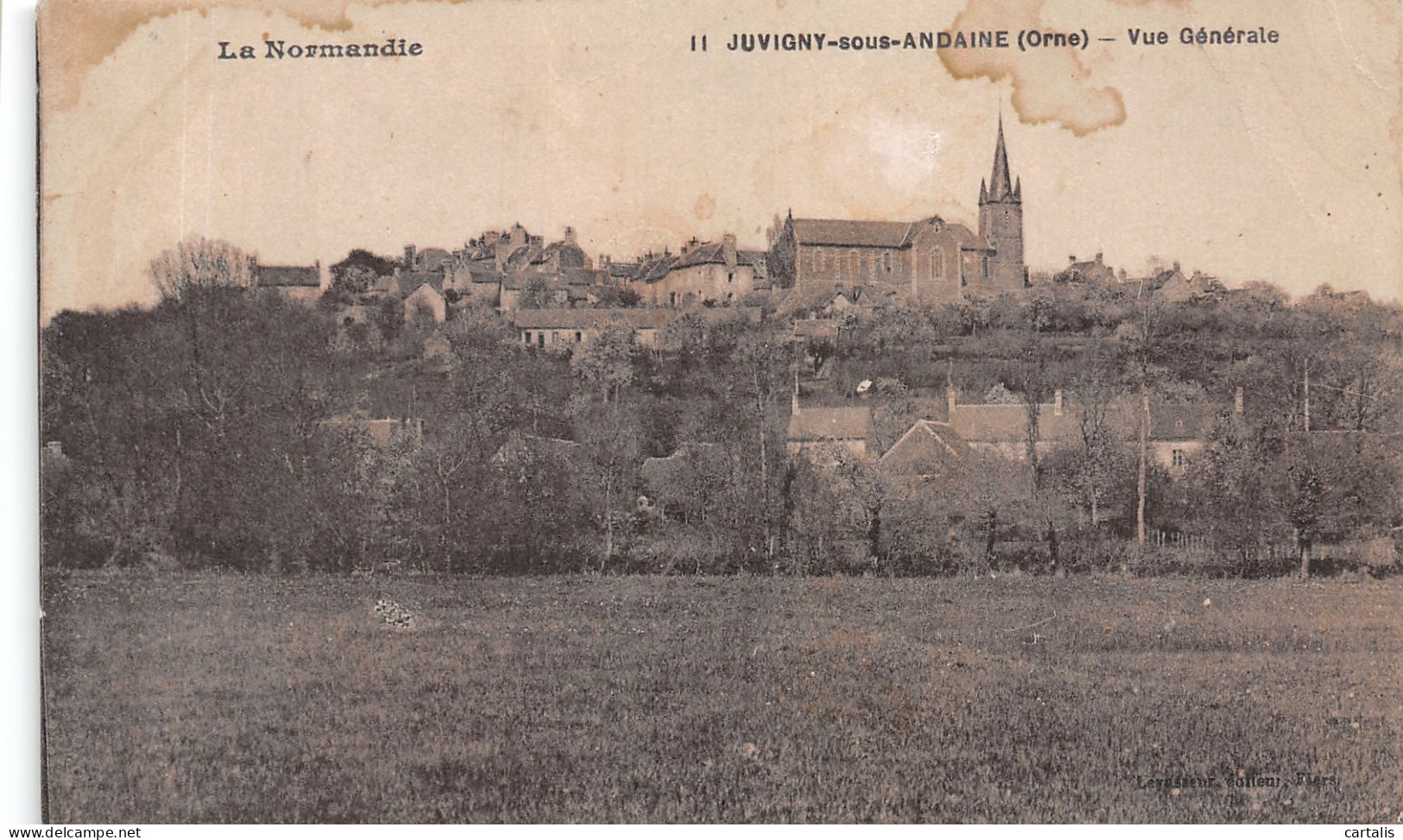 61-JUVIGNY SOUS ANDAINE-N°4255-E/0111 - Juvigny Sous Andaine