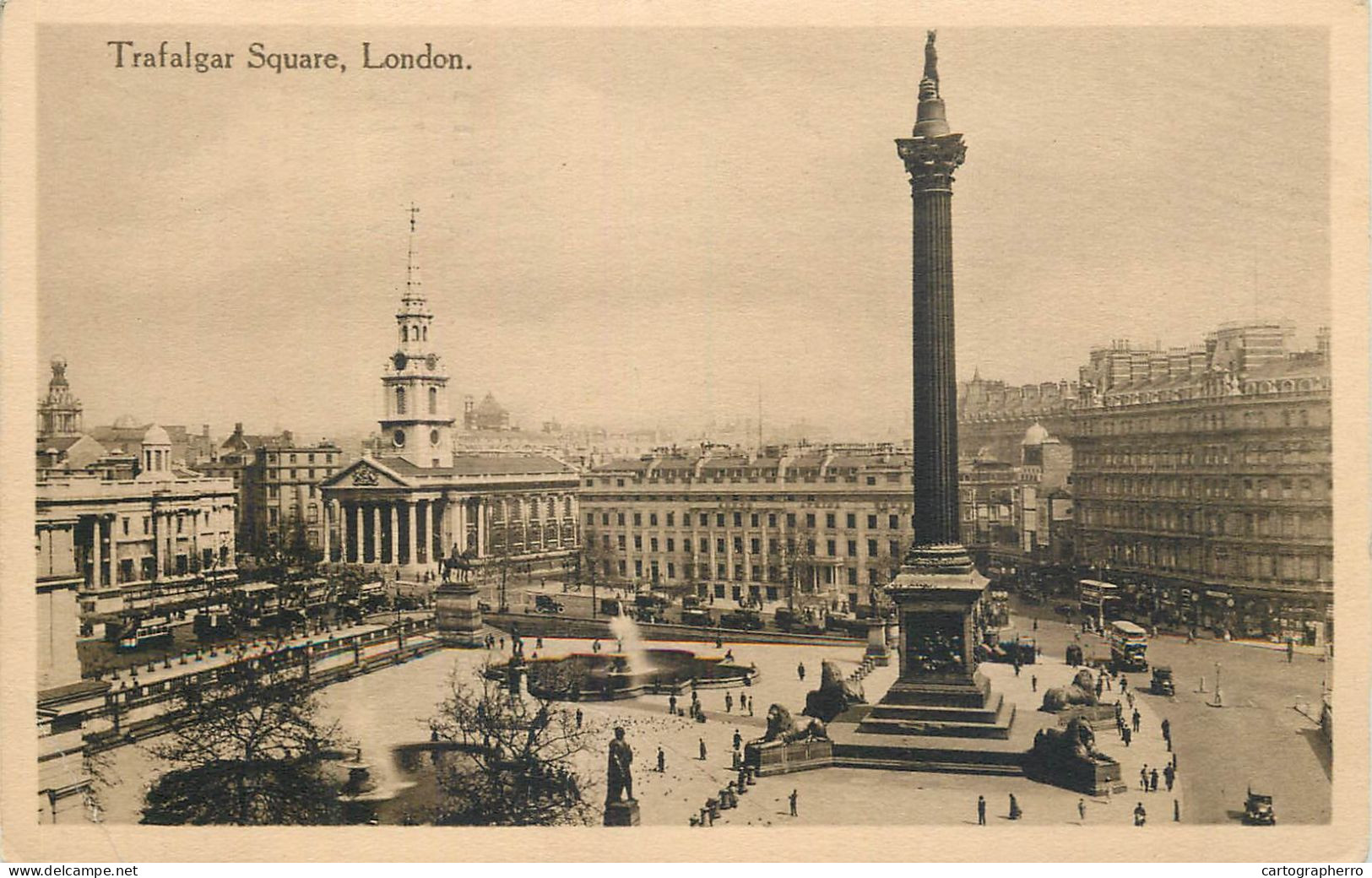 England London Trafalgar Square - Trafalgar Square