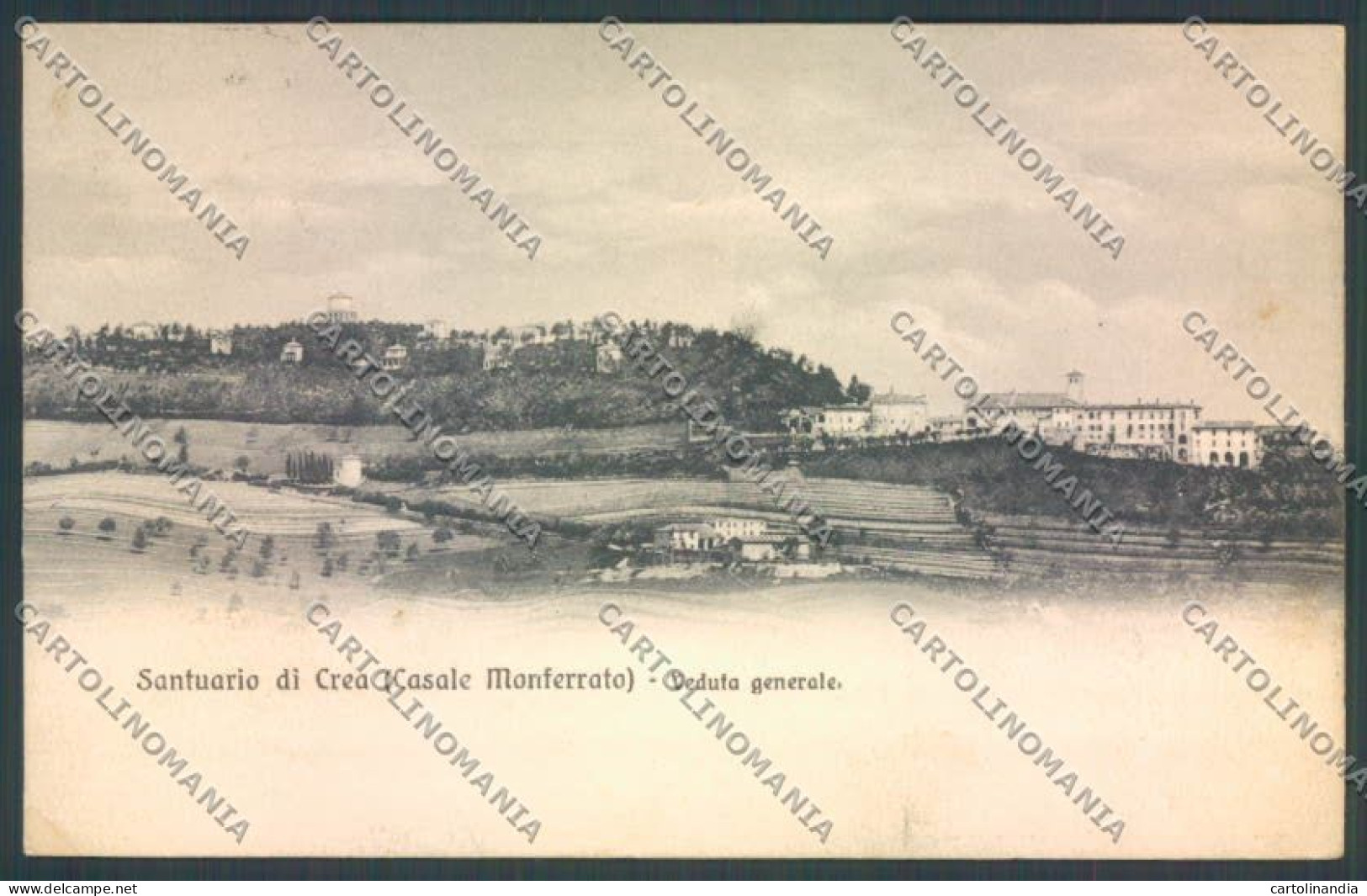 Alessandria Crea Monferrato Cartolina LQ0759 - Alessandria