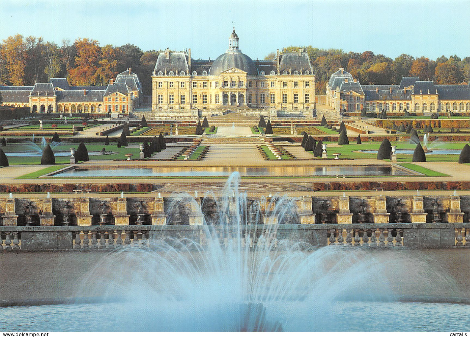 77-VAUX LE VICOMTE LE CHATEAU-N°4259-A/0173 - Vaux Le Vicomte