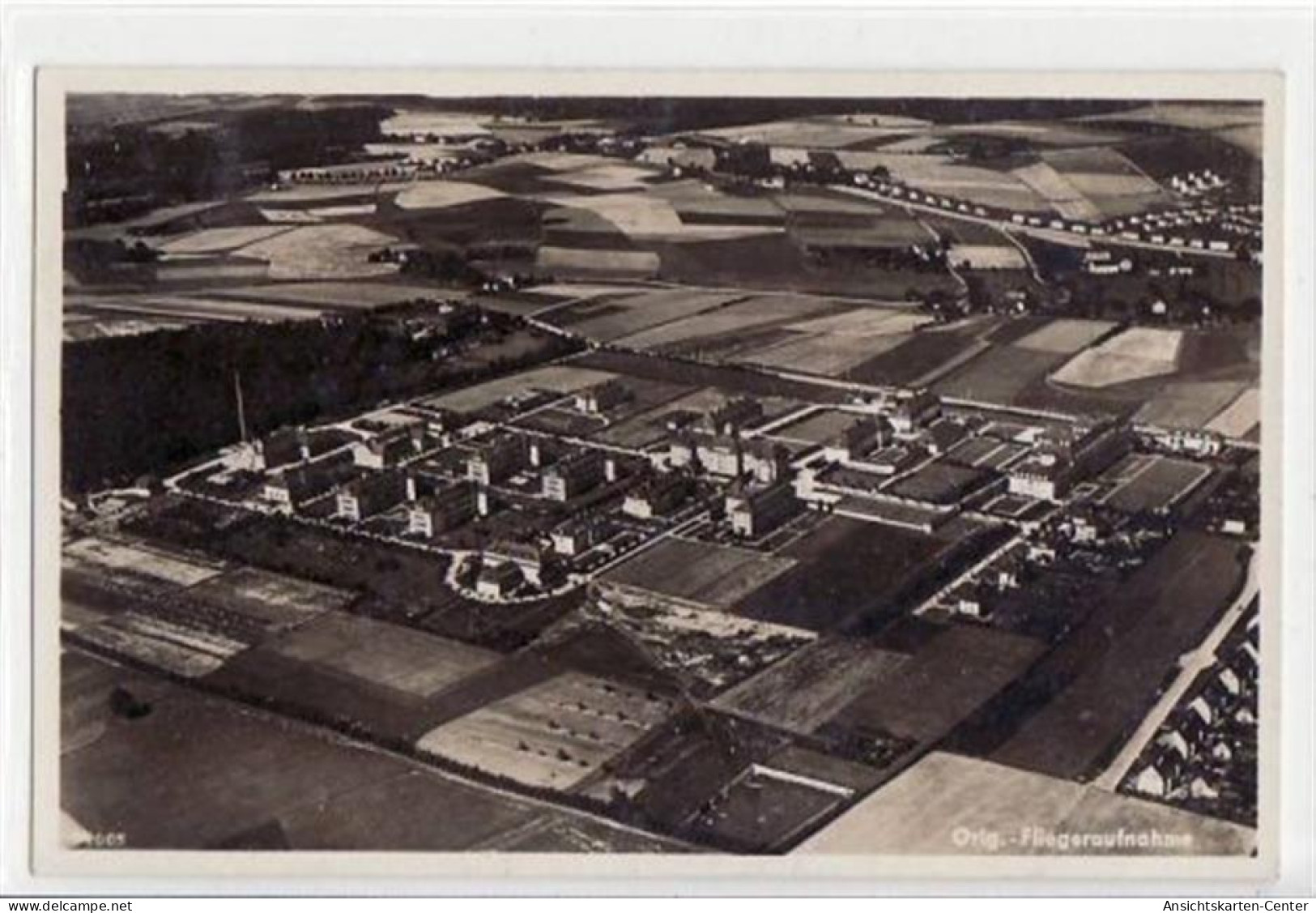 39038305 - Zwickau Mit Orig. Fliegeraufnahme V. Heinrich Braun-Krankenhaus Gelaufen Von 1942. Gute Erhaltung. - Zwickau