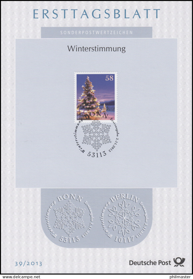 ETB 39/2013 Winterstimmung, Weihnachtsbaum - 2011-…