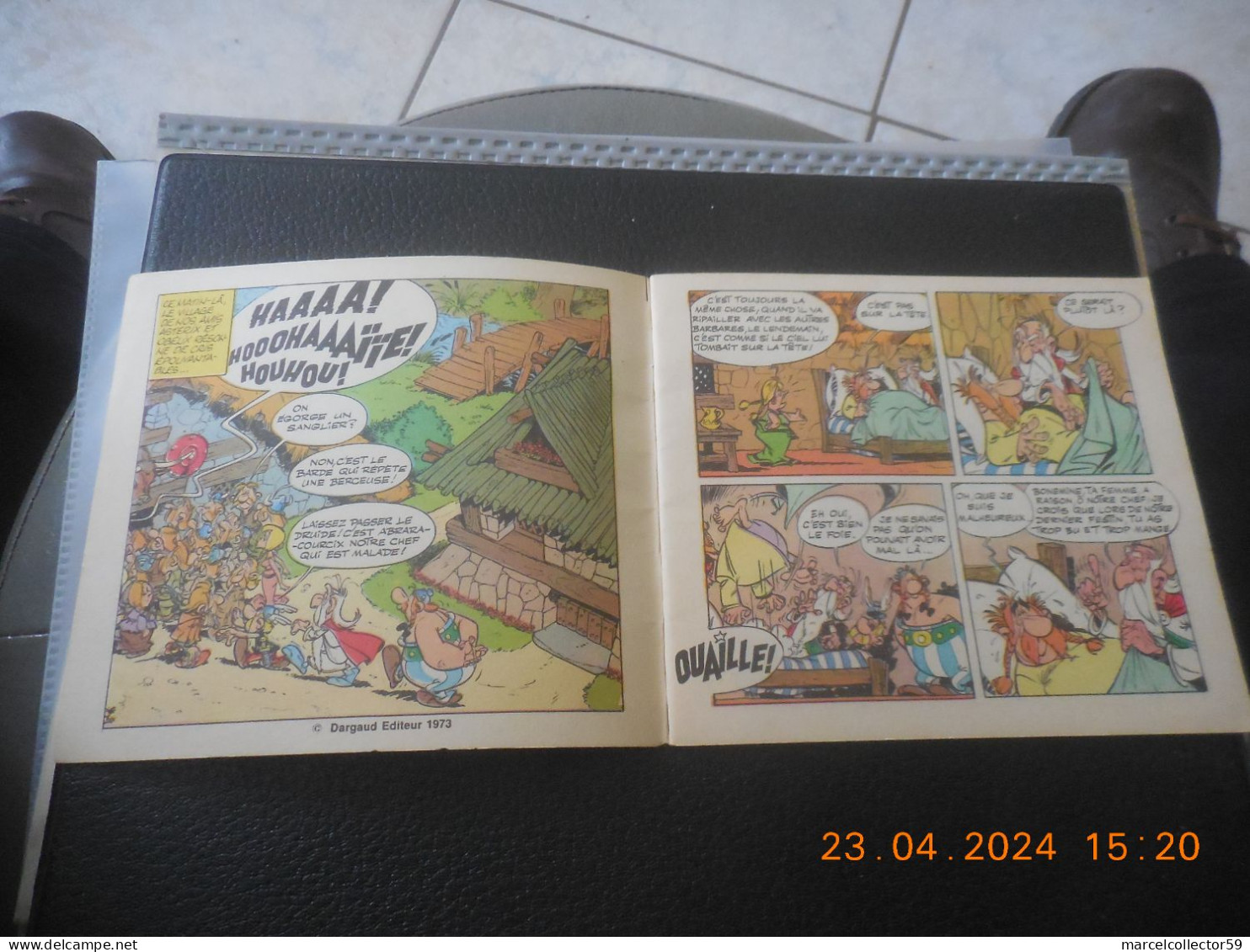 Astérix Suit Une Cure (petite Bd Offerte Par Elf) Année 1973 Be - Collections