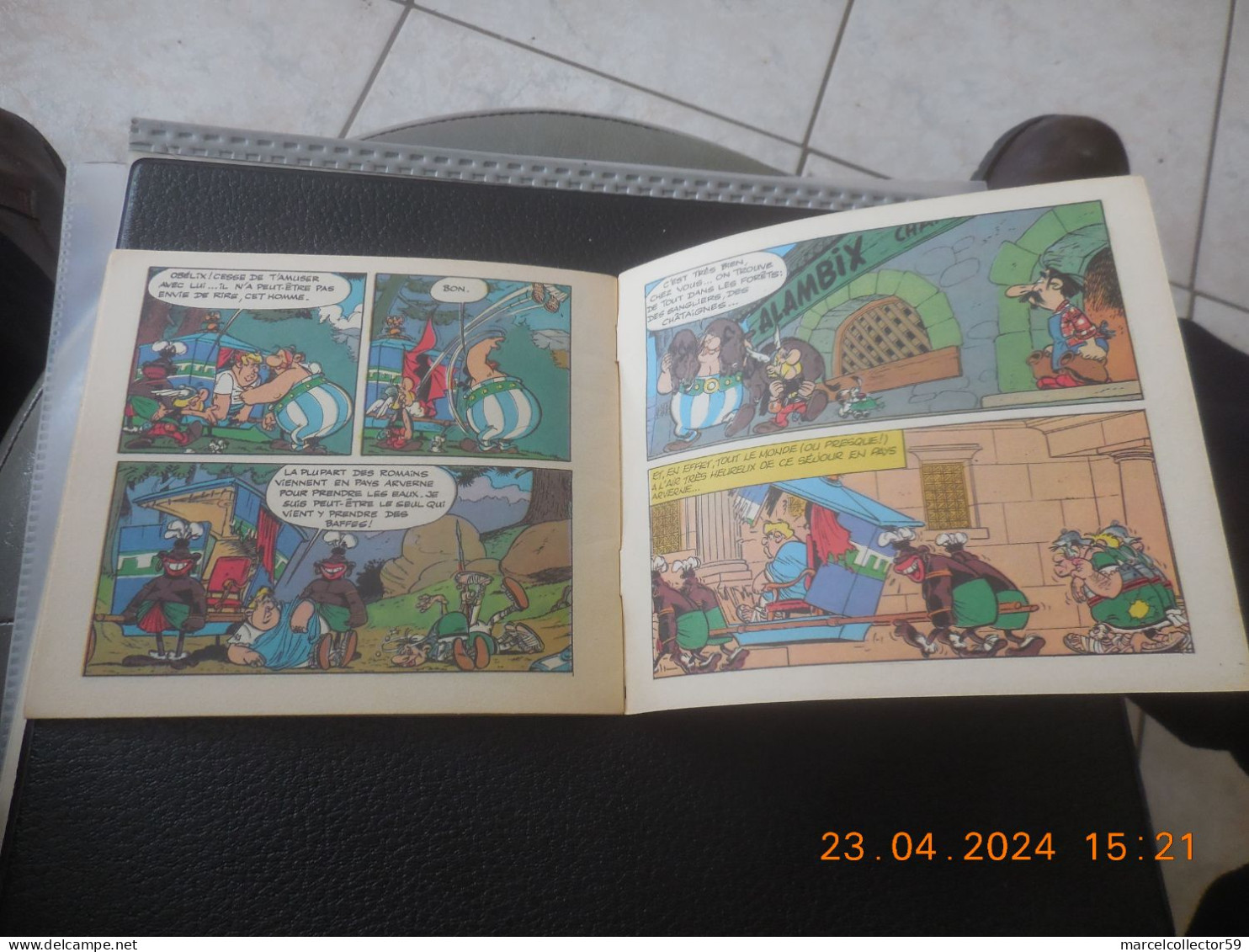 Astérix Suit Une Cure (petite Bd Offerte Par Elf) Année 1973 Be - Collections