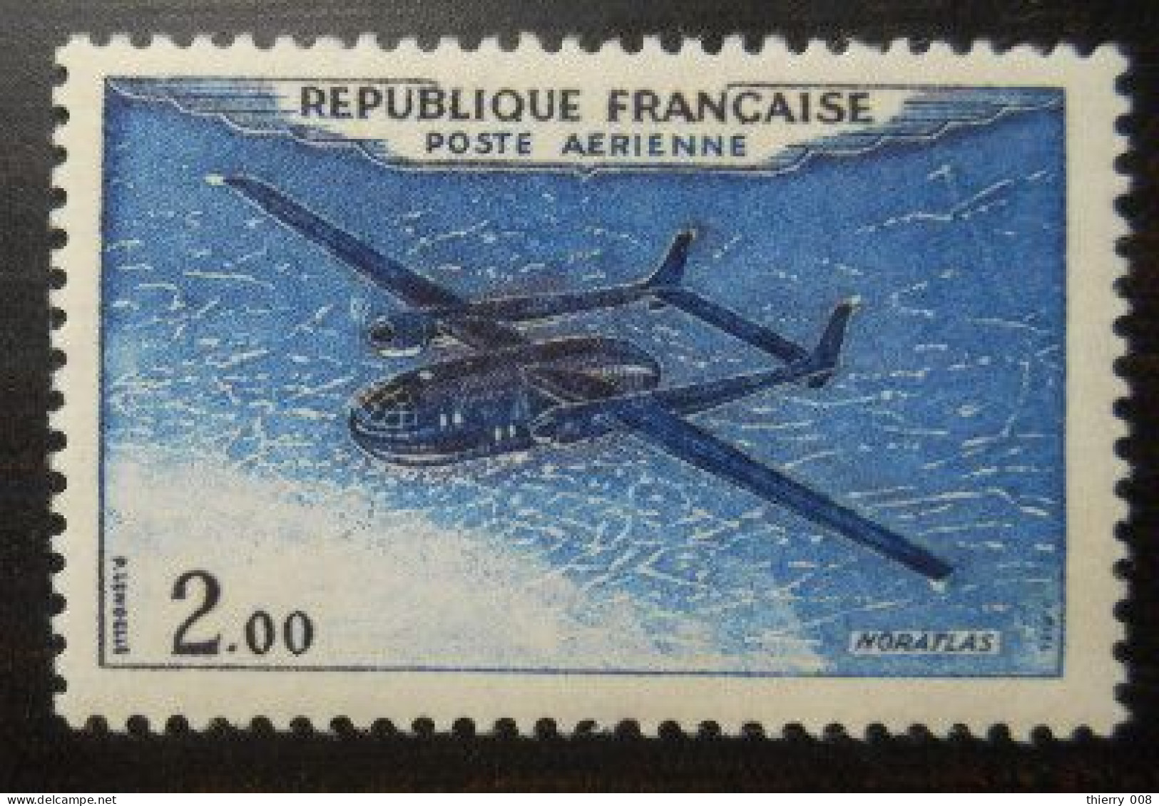 France 1960 1964 Poste Aérienne PA 38 Prototypes Nord Aviation Noratlas  Neuf - 1960-.... Used