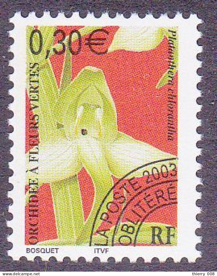 Préo 246 Fleurs Orchidées 0,30 Euro  Orchidée à Fleurs Vertes  Neuf Gomme D'origine - 1989-2008