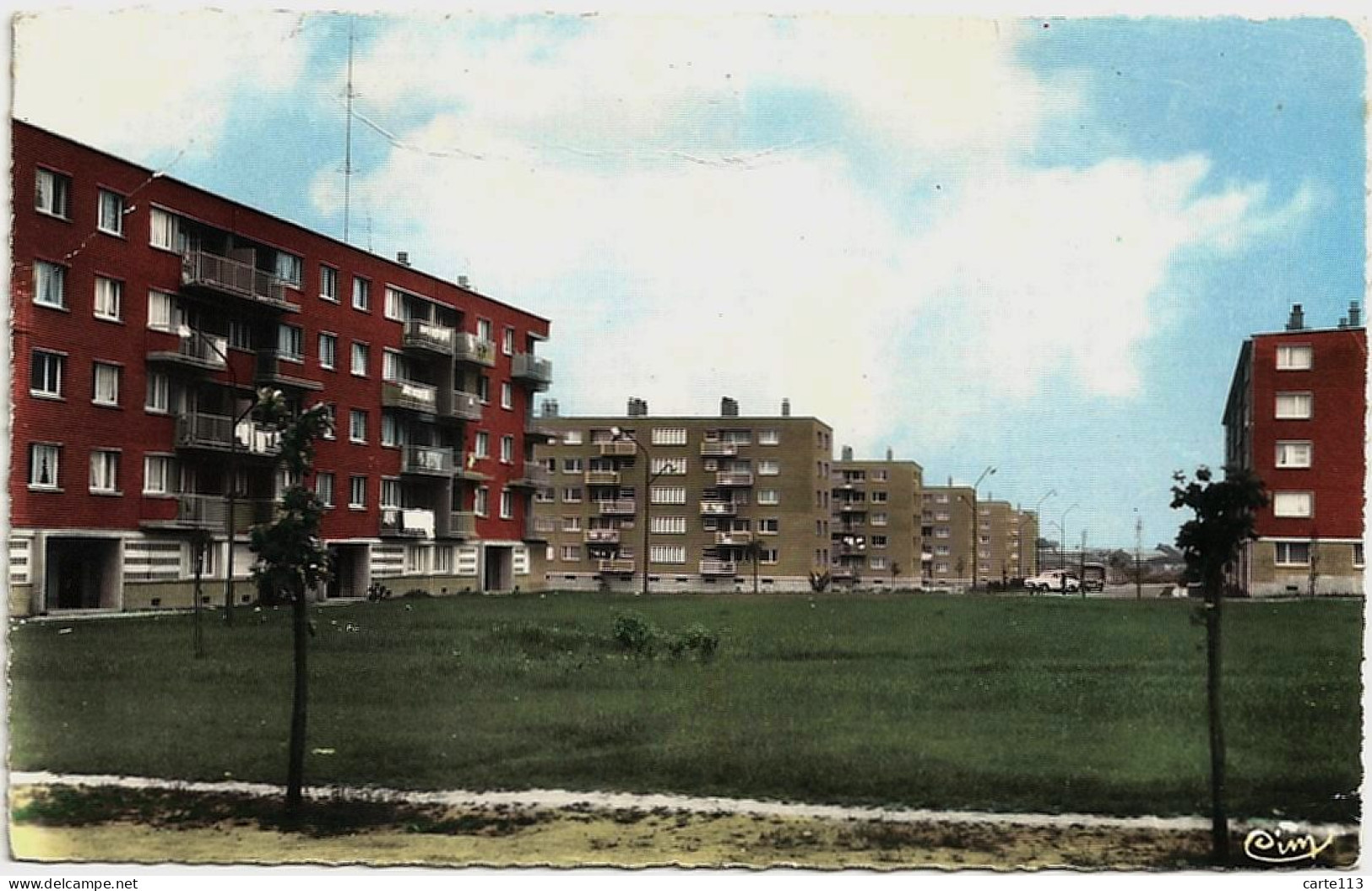 59 - B30090CPA - DENAIN - Un Coin Du Quartier De La Croix Ste Marie - Assez Bon état - NORD - Denain