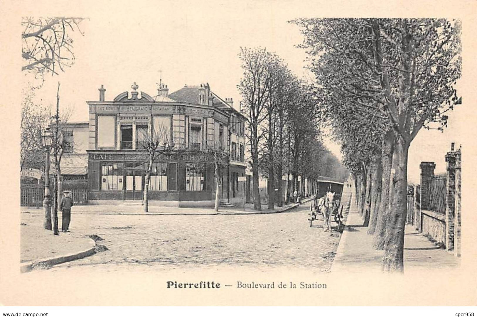 93 - PIERREFITTE - SAN57525 - Boulevard De La Station - Pierrefitte Sur Seine