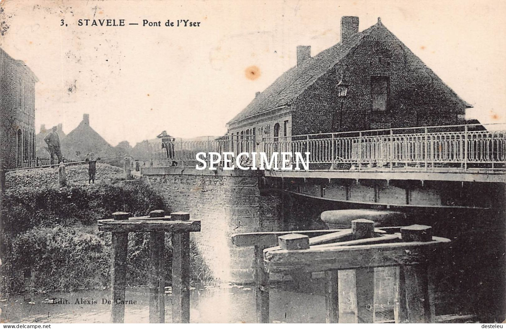 Pont De L'Yser - Stavele - Alveringem