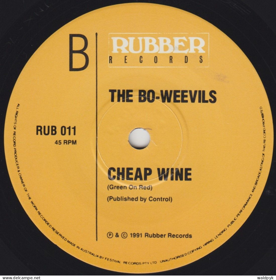 THE BO-WEEVILS - Middle Of Nowhere - Other - English Music