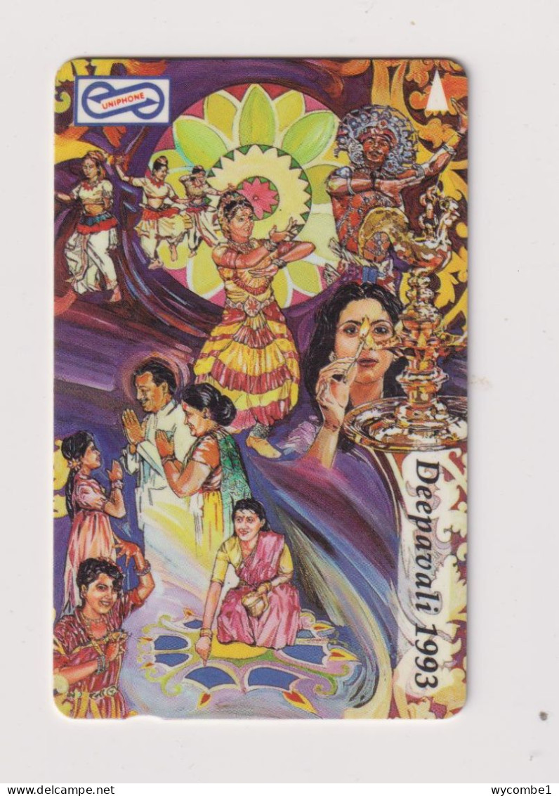 MALAYSIA -  1993 Deepavali GPT Magnetic  Phonecard - Malaysia