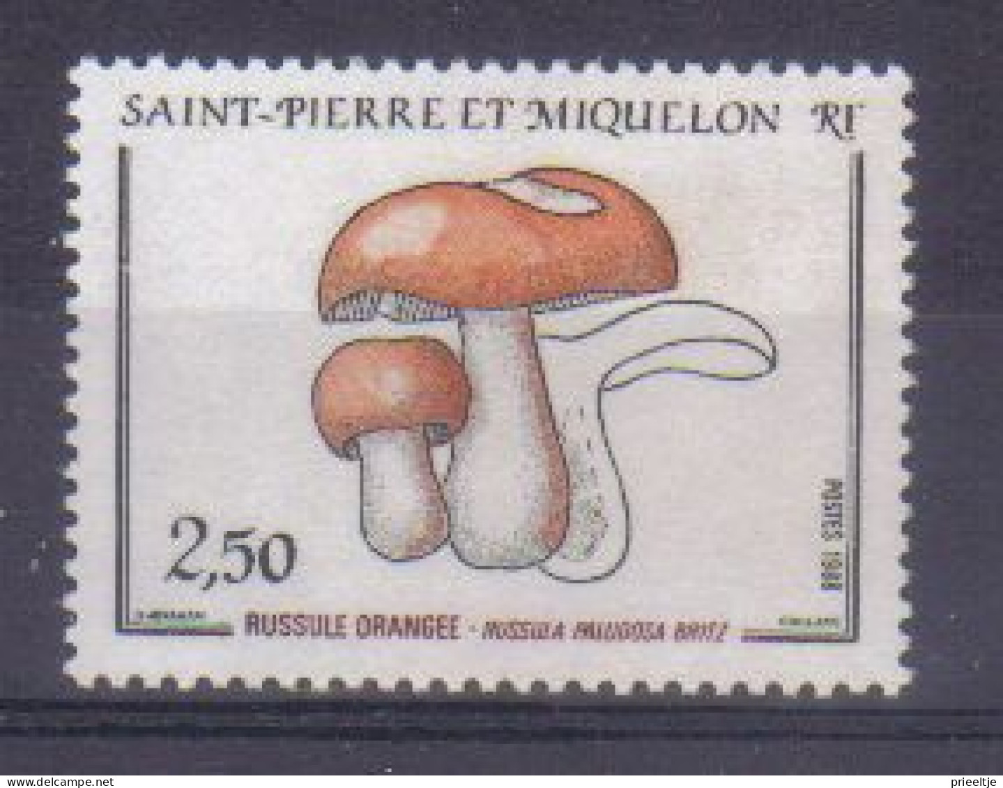 SPM 1988 Mushrooms Y.T. 486 ** - Unused Stamps