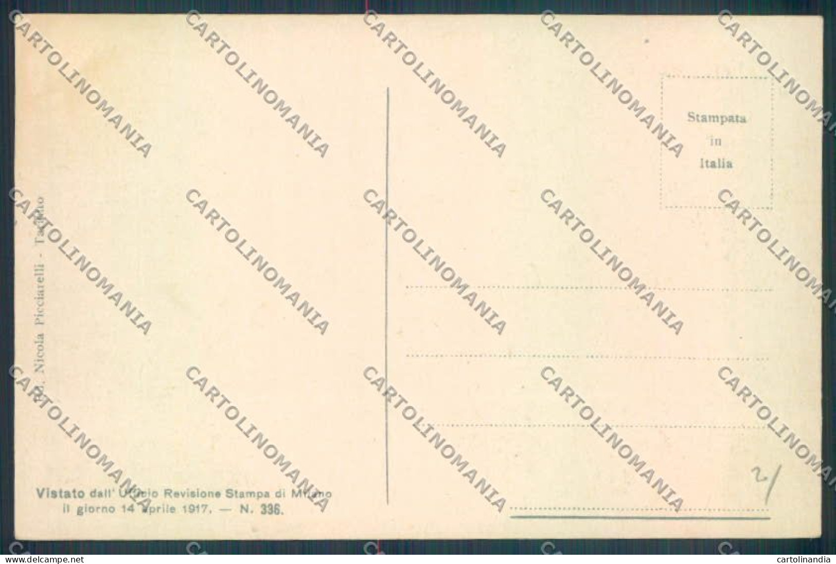 Taranto Città Militari Cartolina ZB6740 - Taranto