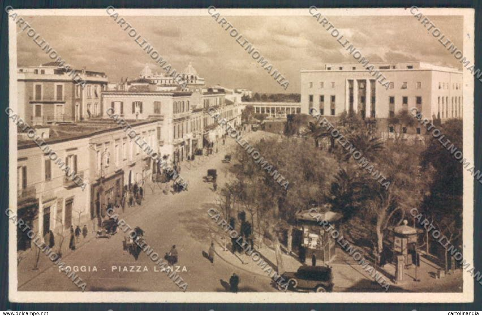 Foggia Città PIEGHINA Cartolina ZB6743 - Foggia