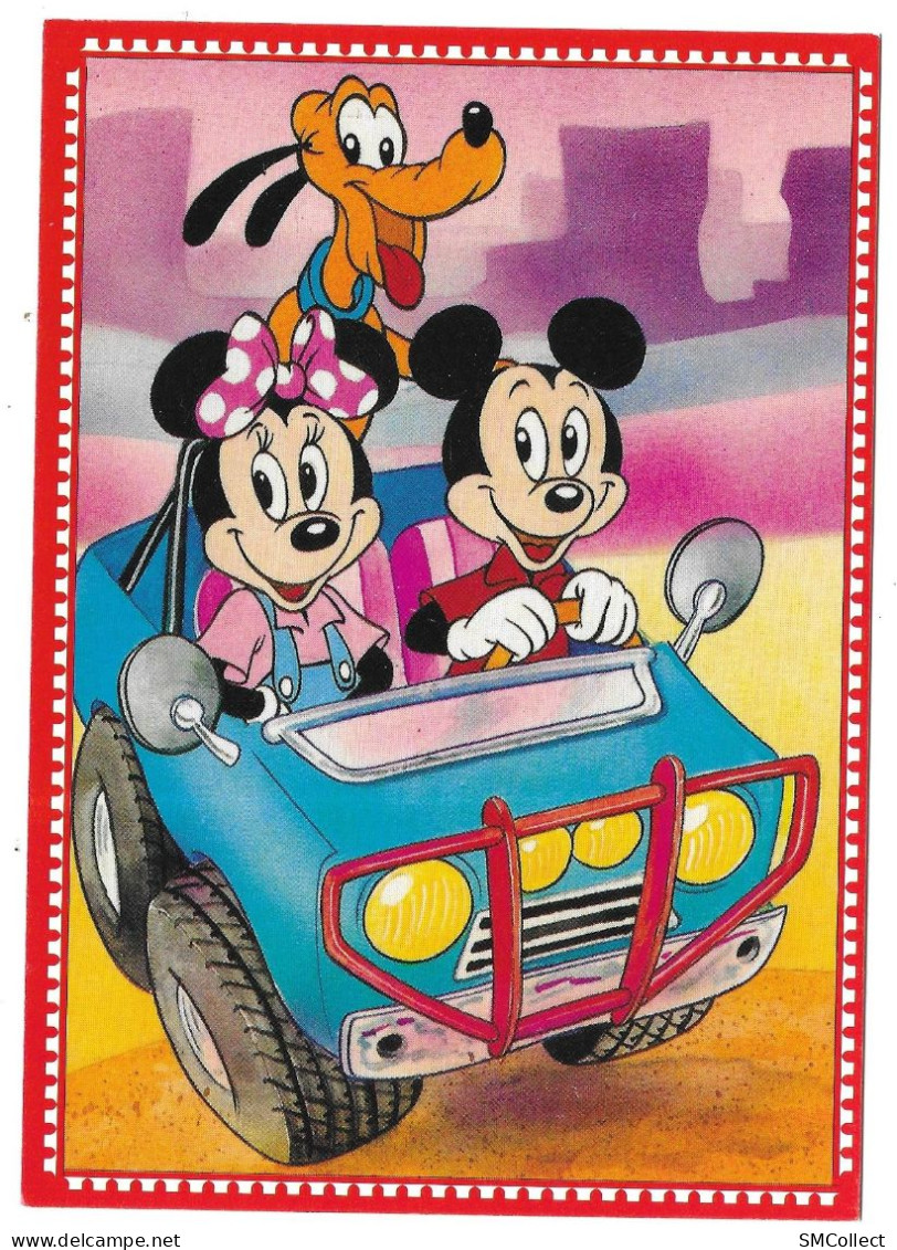 Disney (Mickey, Minnie, Pluto ...) Lot De 2 Cartes (GF3896) - Other & Unclassified