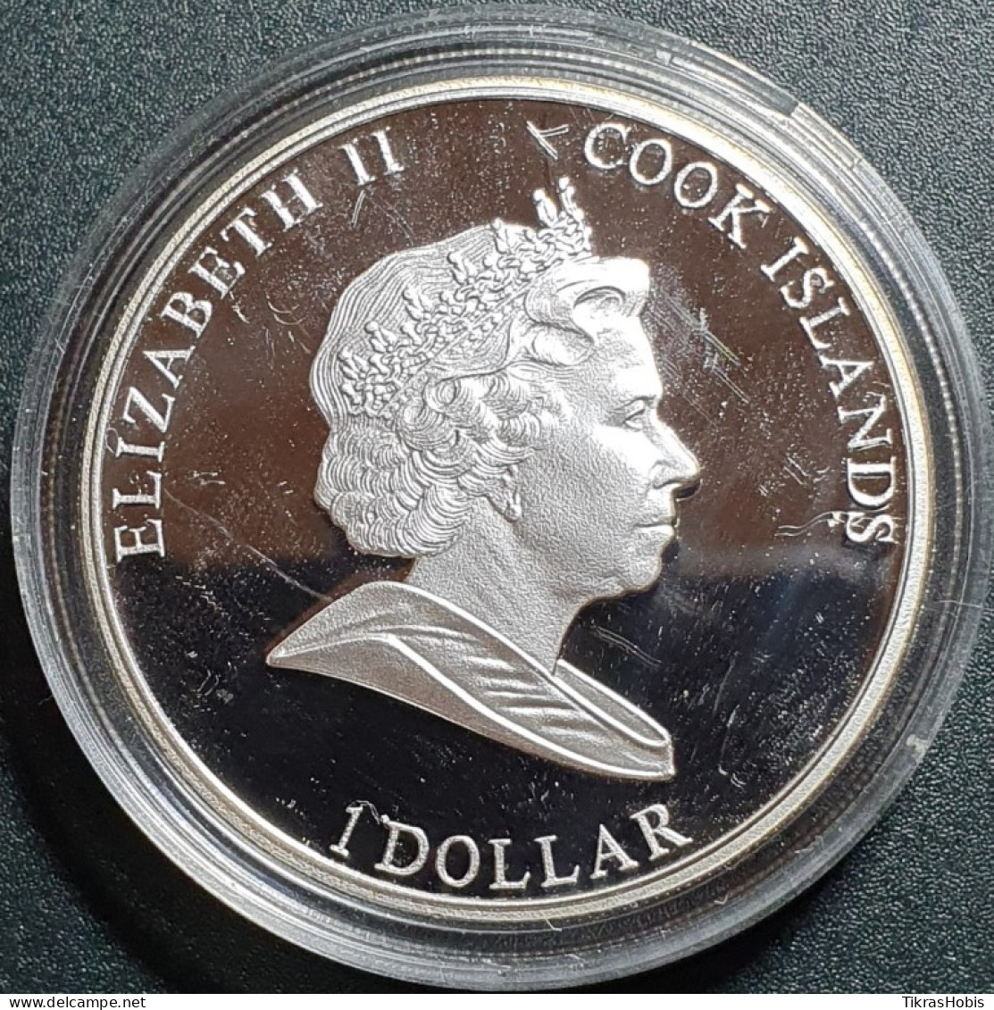 Cook Island 1 Dollar, 2011 Elizabeth Taylor KM1396 - Isole Cook