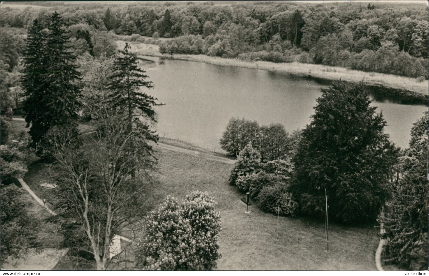 Boitzenburger Land Blick Vom Schloß Turm A.d. Küchensee DDR Postkarte 1962/1959 - Boitzenburg