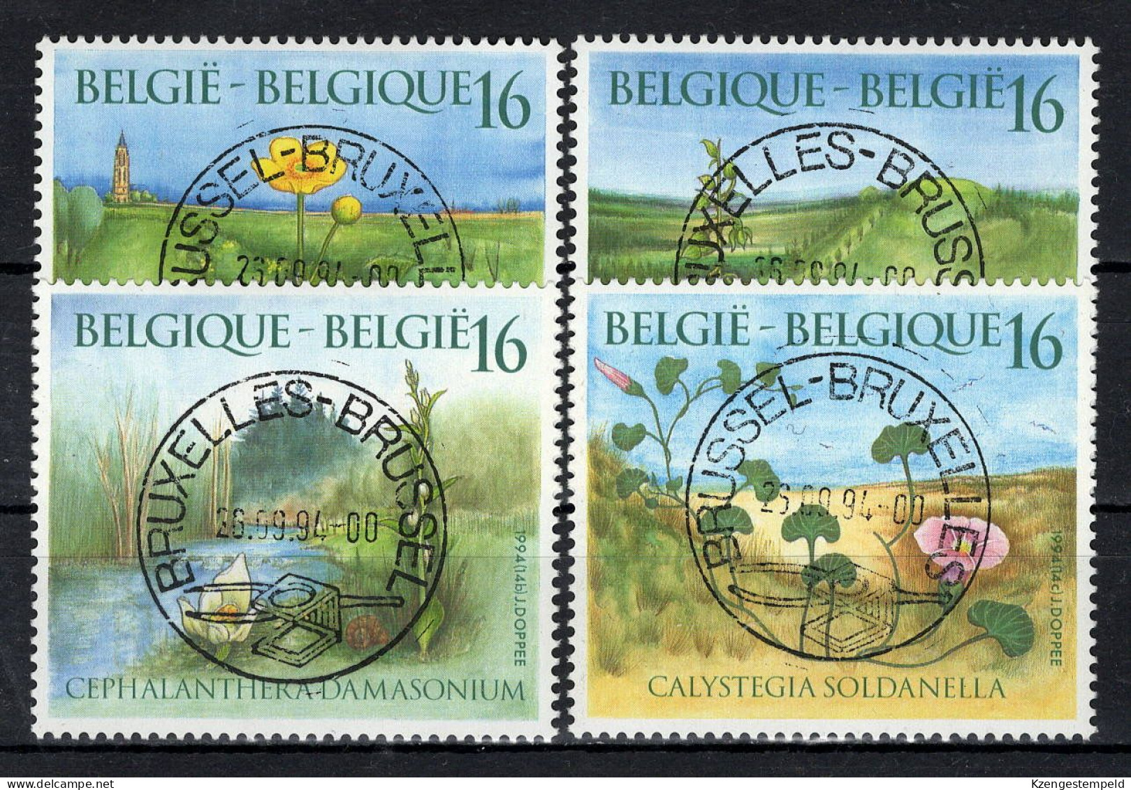 België: Cob 2572/2575  Gestempeld - Used Stamps