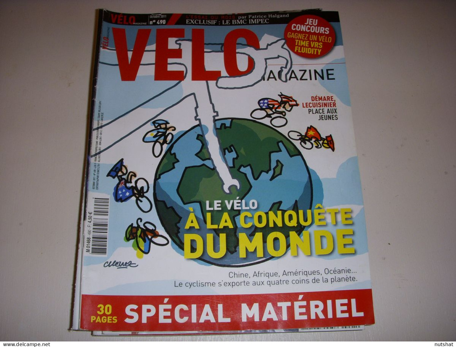 VELO MAG 490 10.2011 CHAMPION MONDE CAVENDISH DEMARE RETRO Freddy MAERTENS - Sport