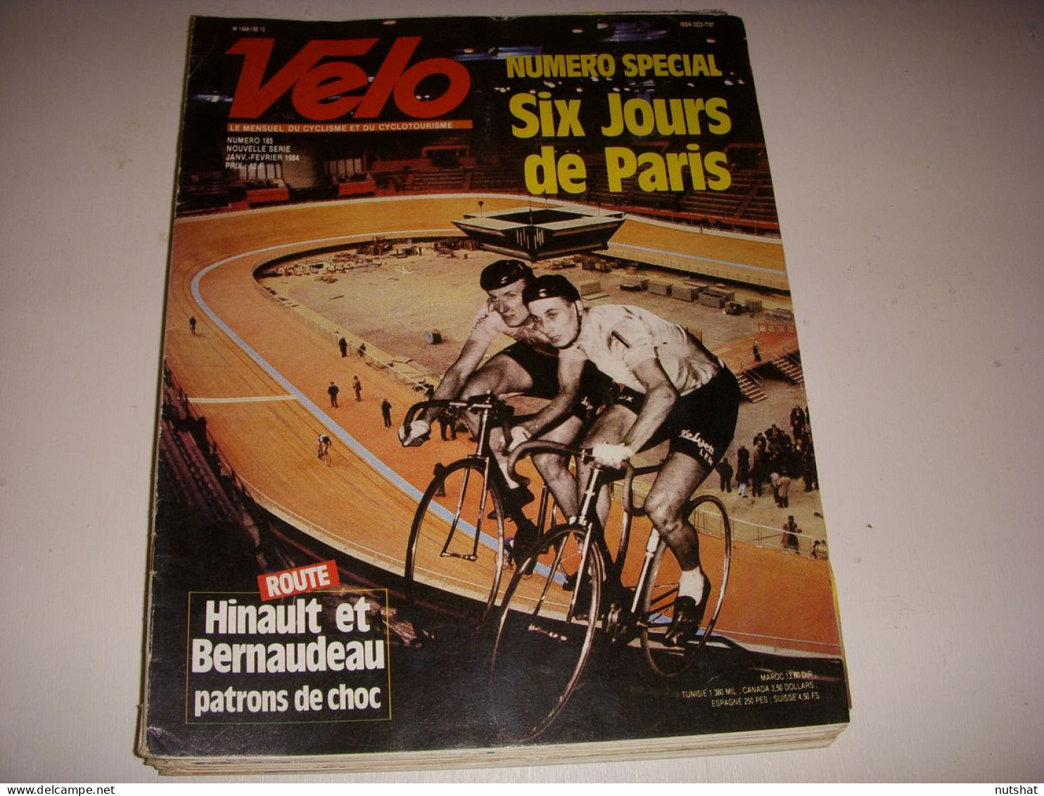 VELO MAG 185 01.1984 SPECIAL 20p SIX JOURS De PARIS VEL D'HIV HINAULT BERNAUDEAU - Sport