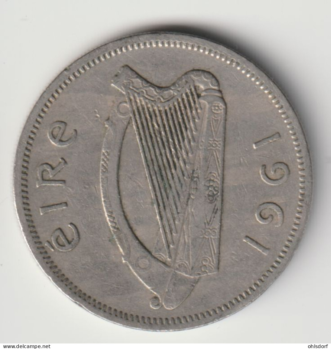 IRELAND 1961: 2 Floirin / 2 Scilling, KM 852 - Irlande