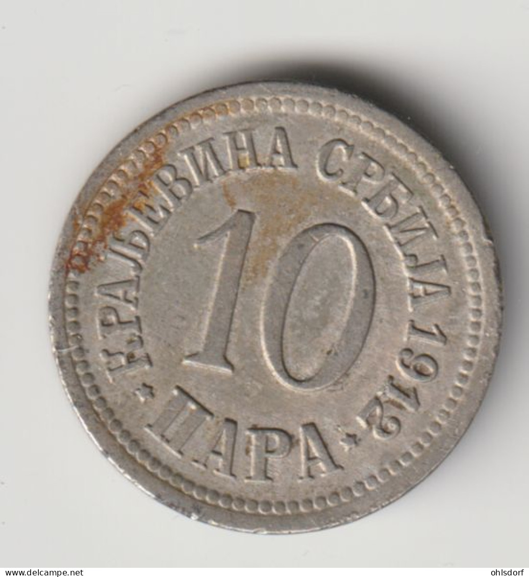 SERBIA 1912: 10 Para, KM 19 - Serbie